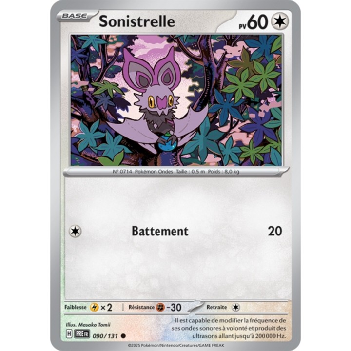 Pokémon - Sonistrelle (PRE 090/131) - Évolutions Prismatiques