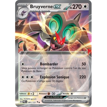 Pokémon - Bruyverne ex (PRE 091/131) - Évolutions Prismatiques