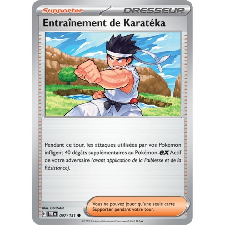 Pokémon - Entraînement de Karatéka (PRE 097/131) - Évolutions Prismatiques