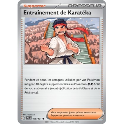 Pokémon - Entraînement de Karatéka (PRE 098/131) - Évolutions Prismatiques