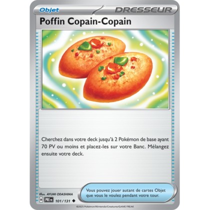 Pokémon - Poffin Copain-Copain (PRE 101/131) - Évolutions Prismatiques