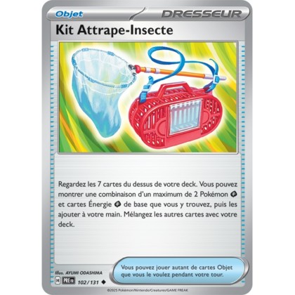 Pokémon - Kit Attrape-Insecte (PRE 102/131) - Évolutions Prismatiques