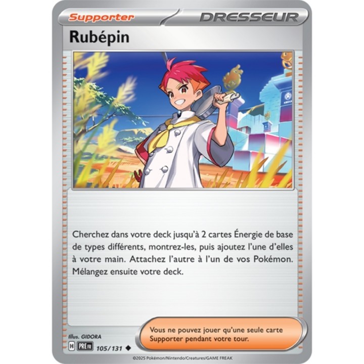 Pokémon - Rubépin (PRE 105/131) - Évolutions Prismatiques