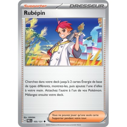 Pokémon - Rubépin (PRE 105/131) - Évolutions Prismatiques