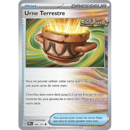 Pokémon - Urne Terrestre (PRE 106/131) - Évolutions Prismatiques