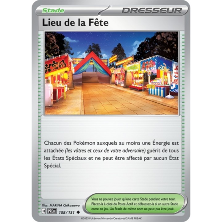 Pokémon - Lieu de la Fête (PRE 108/131) - Évolutions Prismatiques