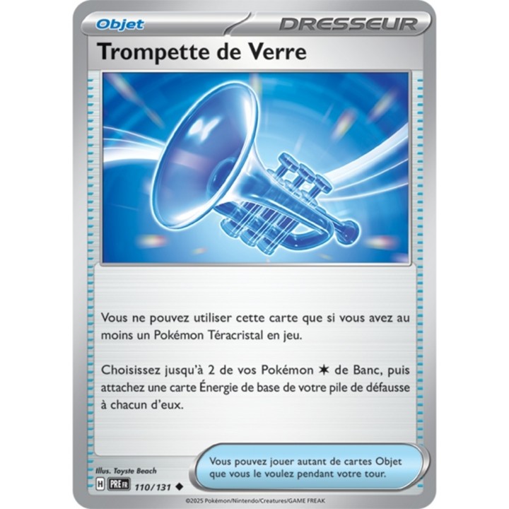 Pokémon - Trompette de Verre (PRE 110/131) - Évolutions Prismatiques