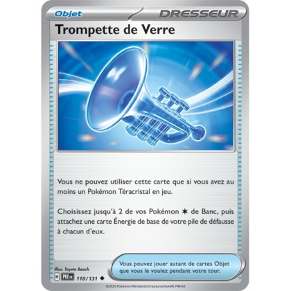 Pokémon - Trompette de Verre (PRE 110/131) - Évolutions Prismatiques