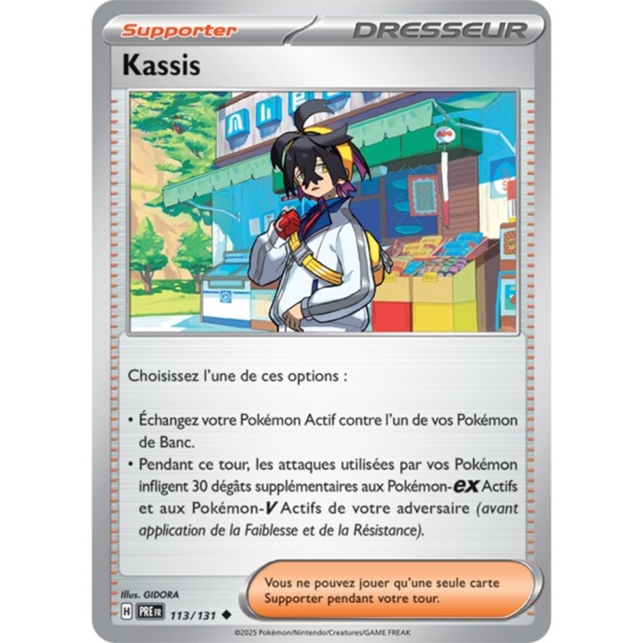 Pokémon - Kassis (PRE 113/131) - Évolutions Prismatiques