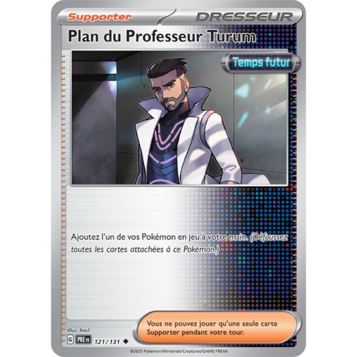 Pokémon - Plan du Professeur Turum (PRE 121/131) - Évolutions Prismatiques