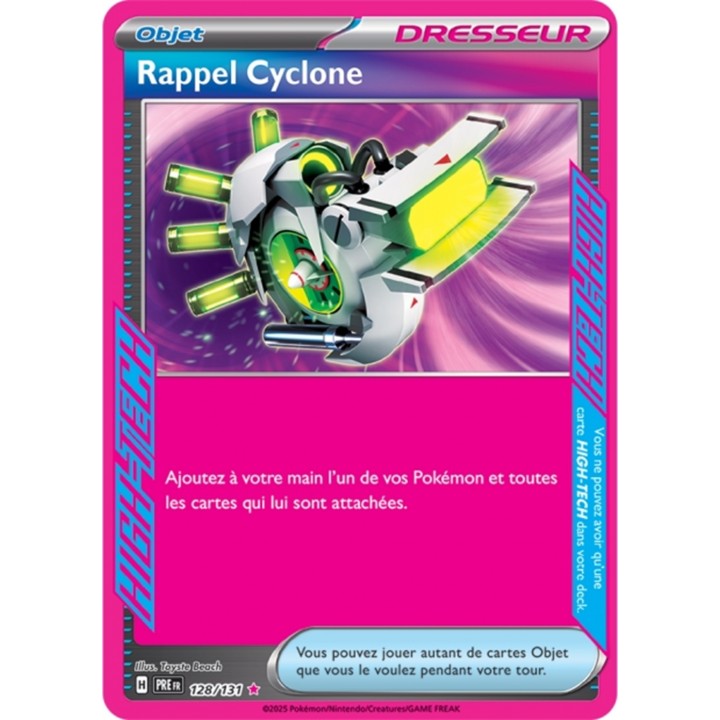 Pokémon - Rappel Cyclone (PRE 128/131) - Évolutions Prismatiques