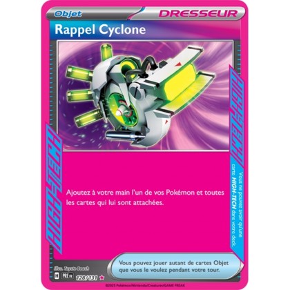 Pokémon - Rappel Cyclone (PRE 128/131) - Évolutions Prismatiques