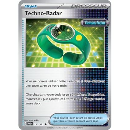 Pokémon - Techno-Radar (PRE 130/131) - Évolutions Prismatiques