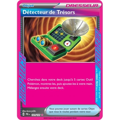 Pokémon - Détecteur de Trésors (PRE 131/131) - Évolutions Prismatiques