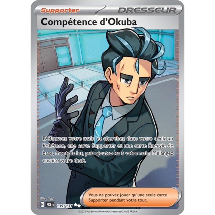 Pokémon - Compétence d'Okuba (PRE 139/131) - Évolutions Prismatiques