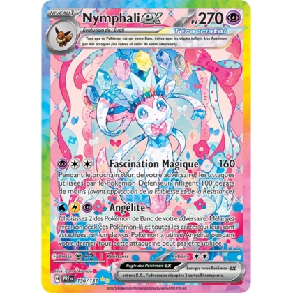 Pokémon - Nymphali ex (PRE 156/131) - Évolutions Prismatiques