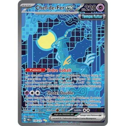 Pokémon - Chef-de-Fer ex (PRE 158/131) - Évolutions Prismatiques