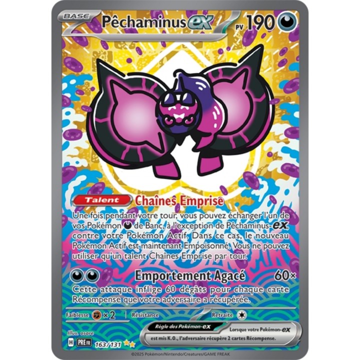 Pokémon - Pêchaminus ex (PRE 163/131) - Évolutions Prismatiques