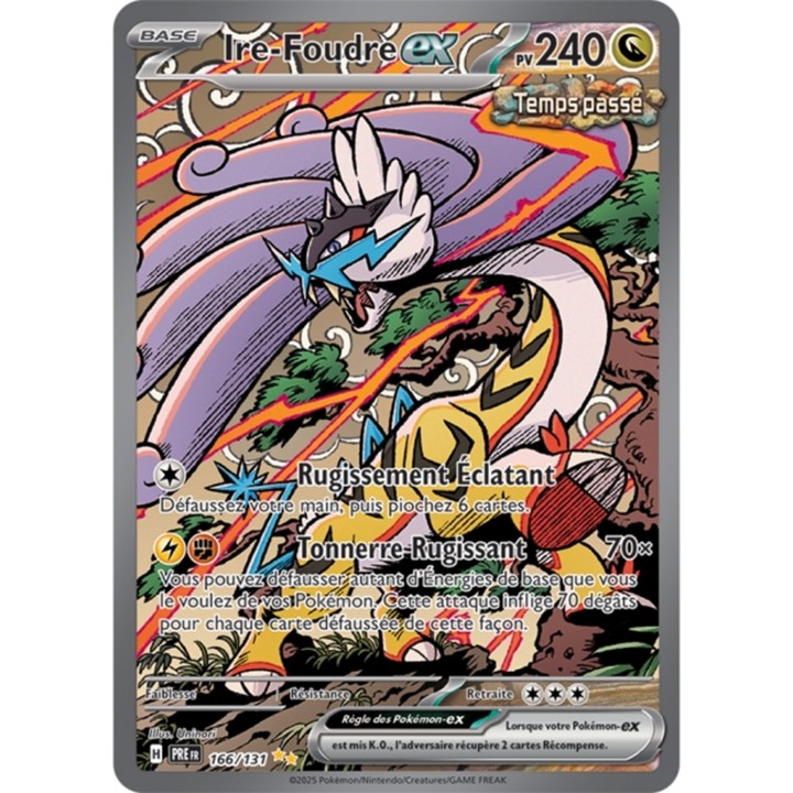 Pokémon - Ire-Foudre ex (PRE 166/131) - Évolutions Prismatiques