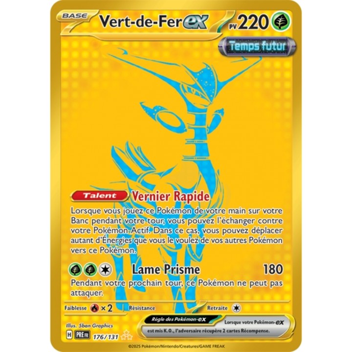 Pokémon - Vert-de-Fer ex (PRE 176/131) - Évolutions Prismatiques