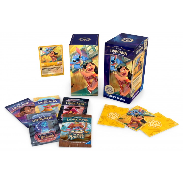 Disney Lorcana TCG - Coffret Cadeau L'île d'Archazia : Lilo & Stitch