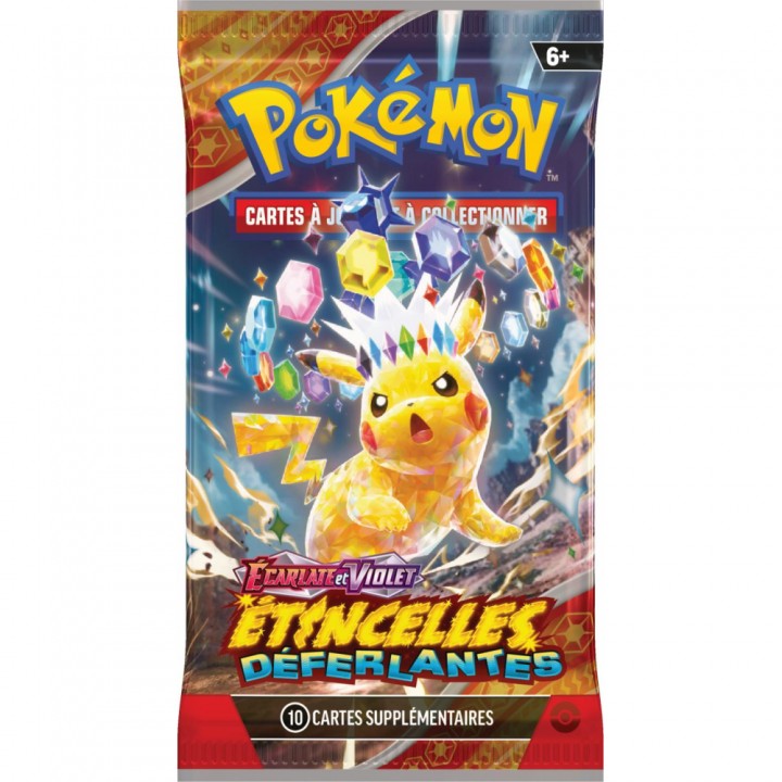 Pokémon - Booster de 10 cartes EV08 : Étincelles Déferlantes