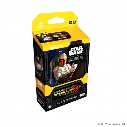 Star Wars Unlimited - Deck de démarrage Passage en Vitesse Lumière : Boba Fett