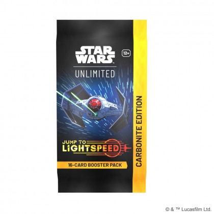 Star Wars Unlimited - Booster Jump to Lightspeed Carbonite (Anglais)