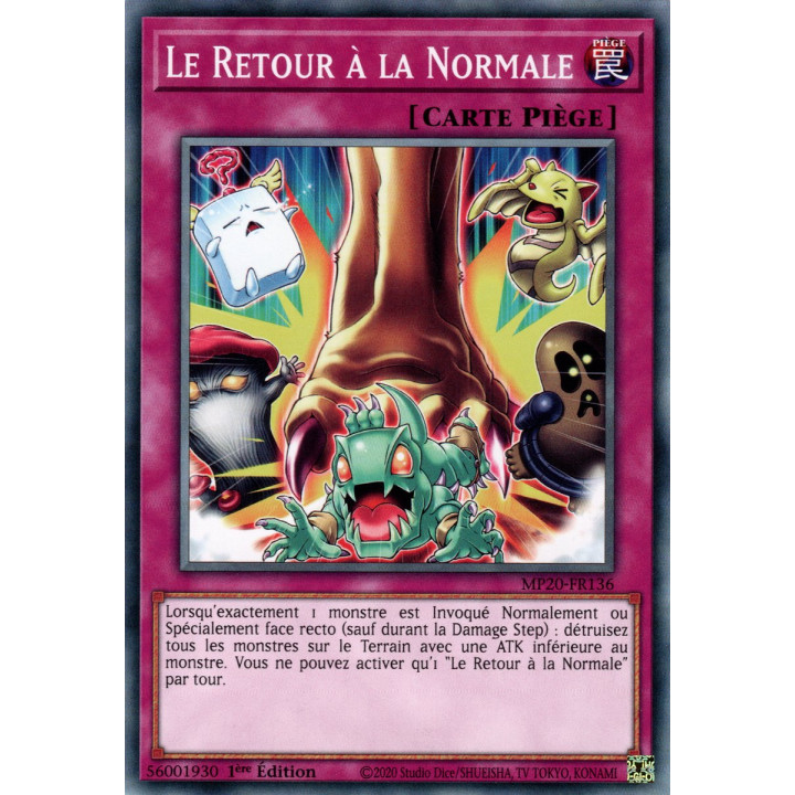 MP20-FR136 Le Retour à la Normale