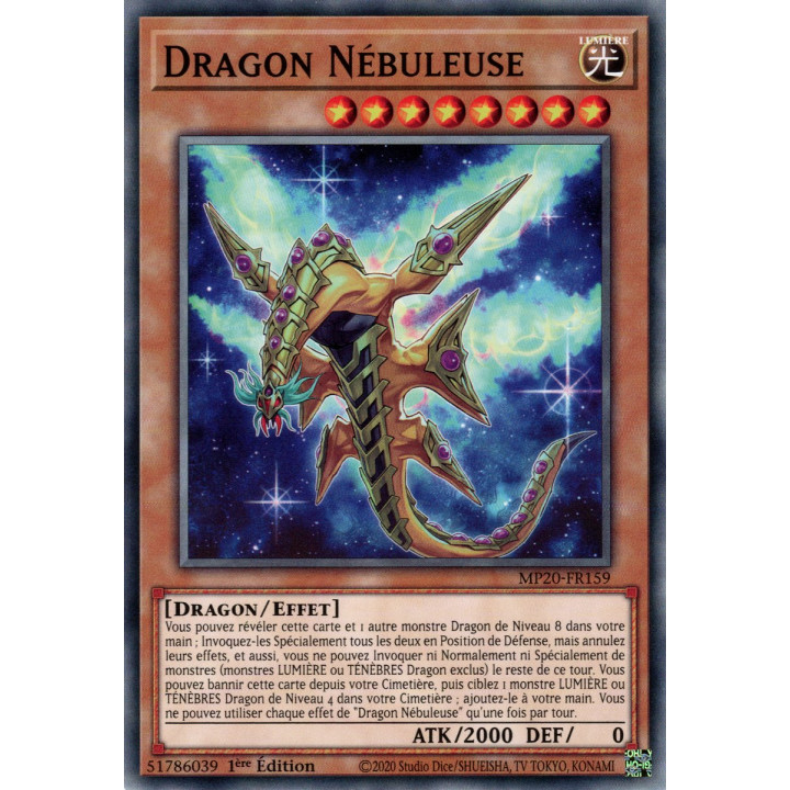 MP20-FR159 Dragon Nébuleuse