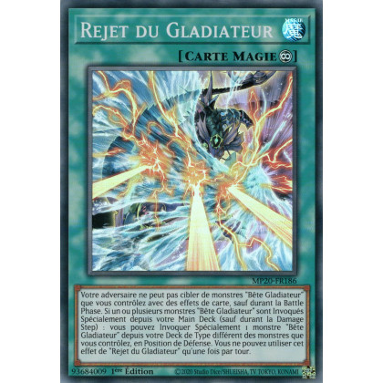 MP20-FR186 Rejet du Gladiateur