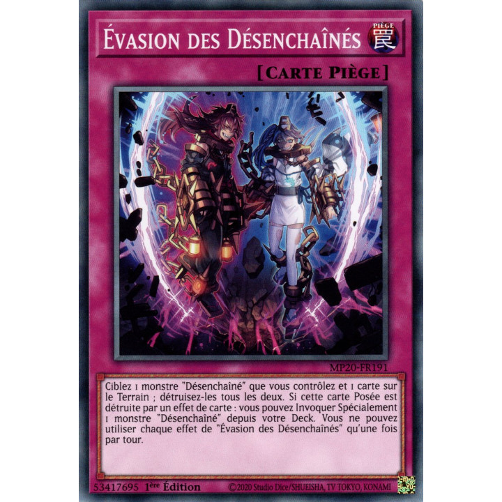 MP20-FR191 Évasion des Désenchaînés