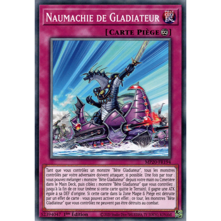 MP20-FR194 Naumachie de Gladiateur