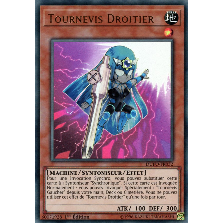 DUPO-FR032 Tournevis Droitier