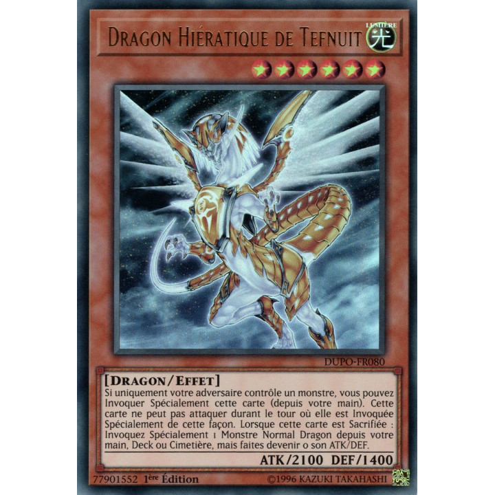 DUPO-FR080 Dragon Hiératique de Tefnuit