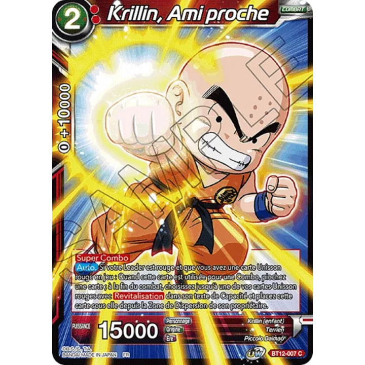 Krillin, Ami proche : BT12-007 C