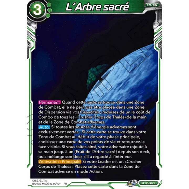 L'Arbre sacré : BT12-082 C