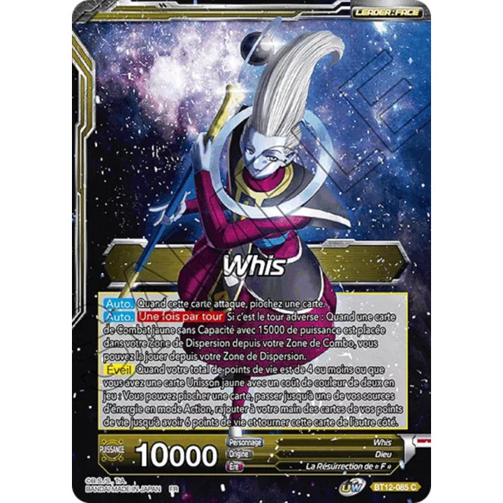 Whis // Whis, Mentor divin : BT12-085 C