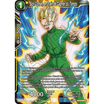 Son Gohan, en train de Gagner du Temps : BT12-091 C