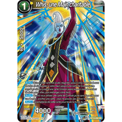 Whis, une Main charitable : BT12-099 SR