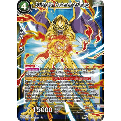 Suu Shenron, Crachement de Flammes : BT12-109 SR