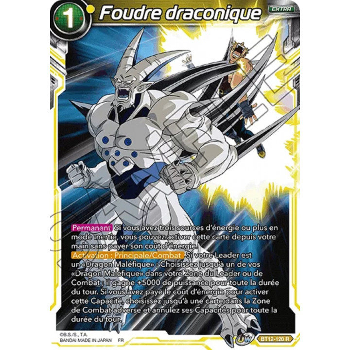 Foudre draconique : BT12-120 R