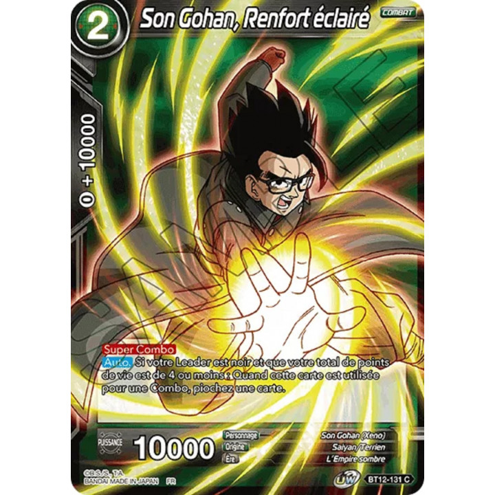 Son Gohan, Renfort éclairé : BT12-131 C