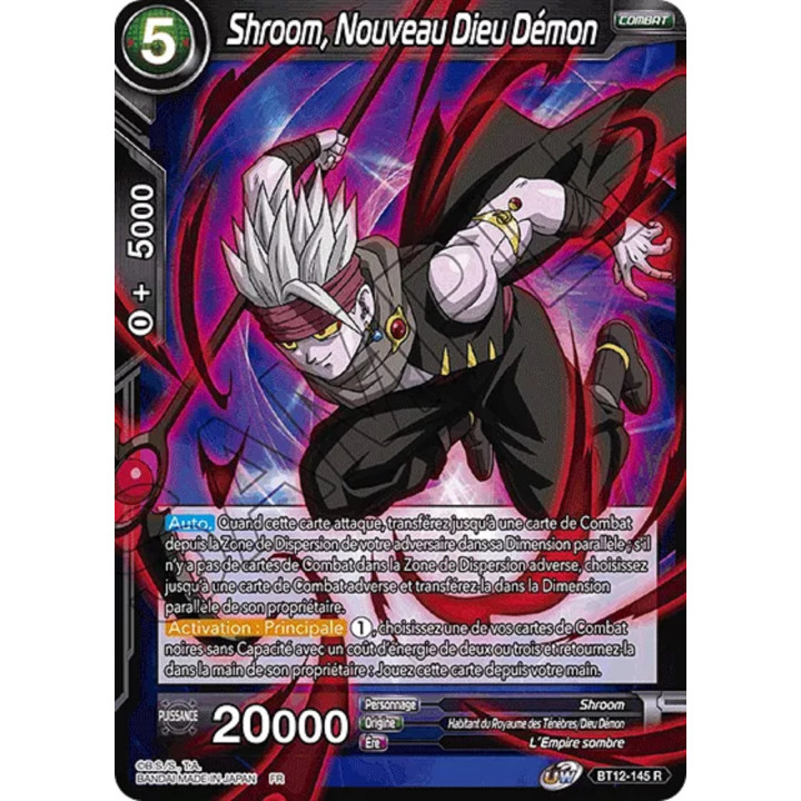 Shroom, Nouveau Dieu Démon : BT12-145 R