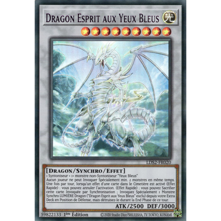 Dragon Esprit aux Yeux Bleus : LDS2-FR020 UR (Violet)