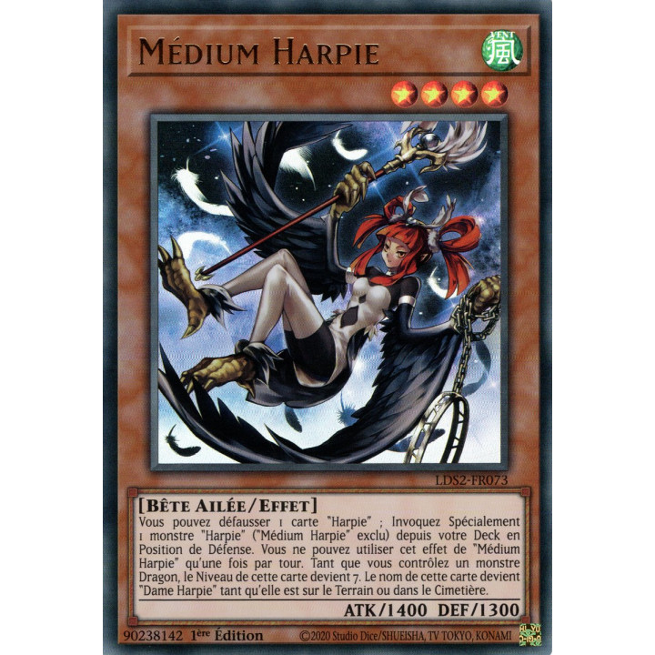 Médium Harpie : LDS2-FR073 UR (Doré)