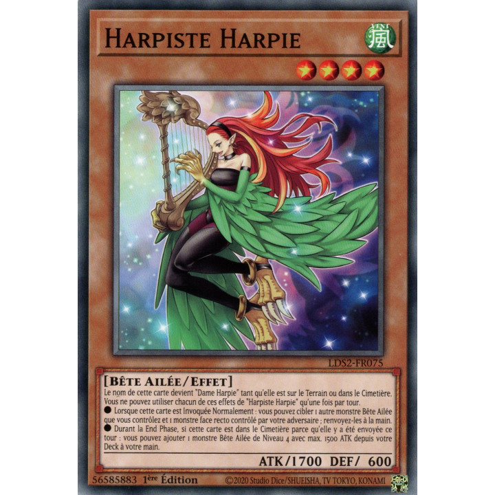 Harpiste Harpie : LDS2-FR075 C