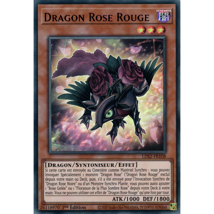 Dragon Rose Rouge : LDS2-FR108 UR (Violet)