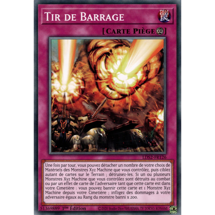 Tir de Barrage : LDS2-FR126 C