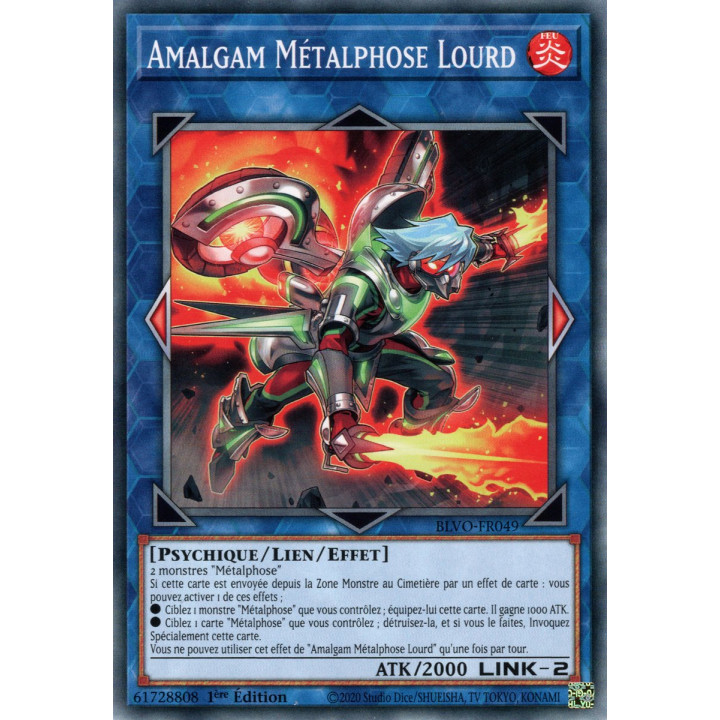 Amalgam Métalphose Lourd : BLVO-FR049 C